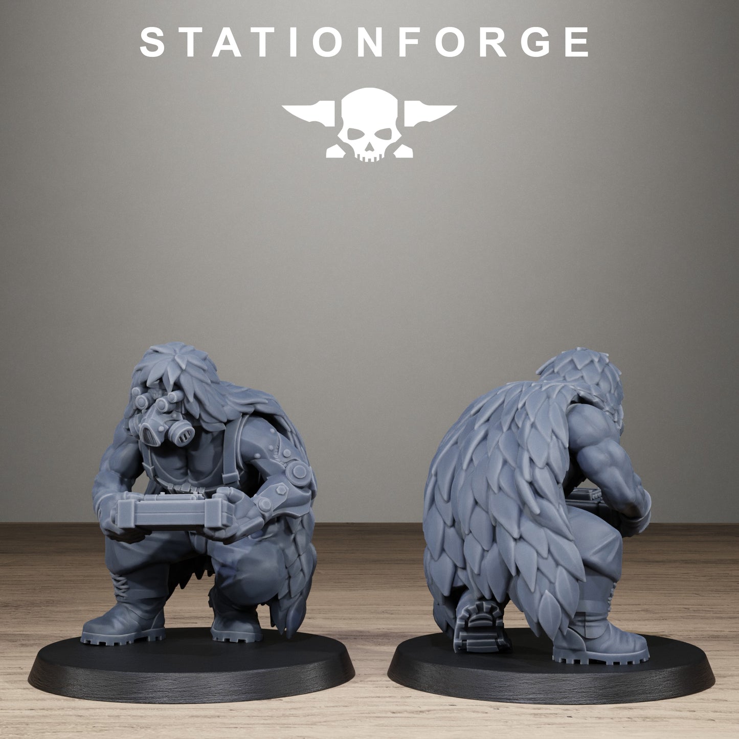 GrimGuard Jungle Fighter Snipers (x10) TTRPG - Wargaming - Grimdark - Sci-Fi