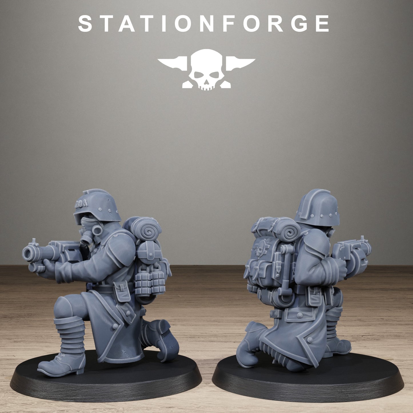 GrimGuard Trench Raiders (x10) - TTRPG - Wargaming - Grimdark