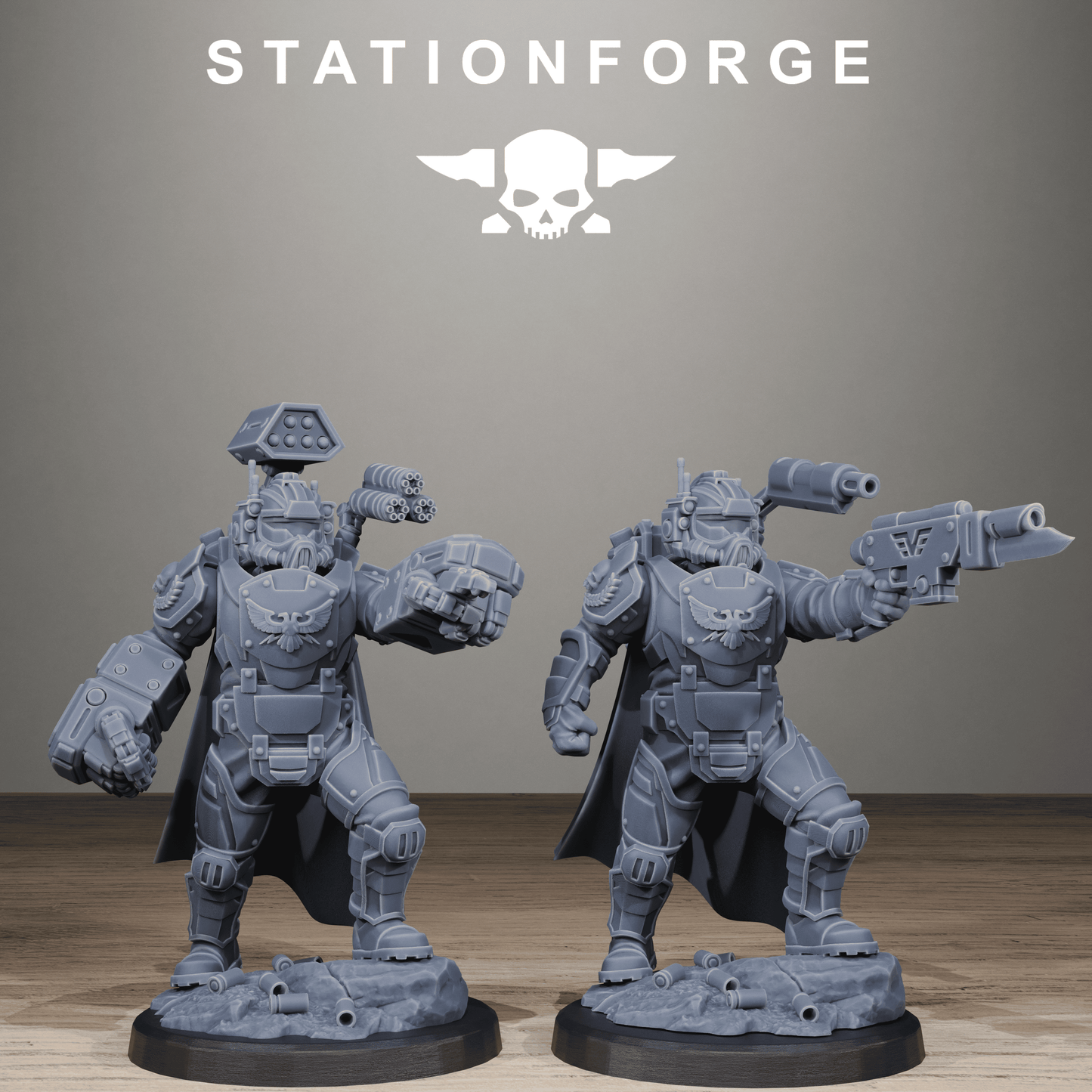 Vaskar Heavy Squad (x11) - TTRPG - Wargaming - Grimdark