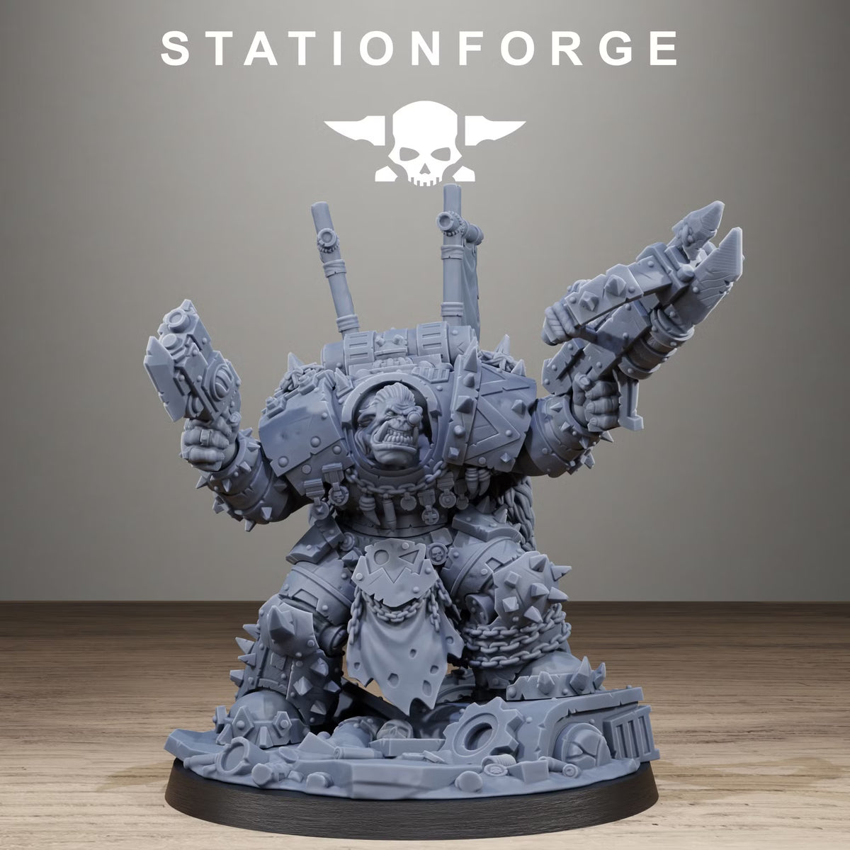 Orkaz Brutal Boss - TTRPG - Wargaming - Grimdark