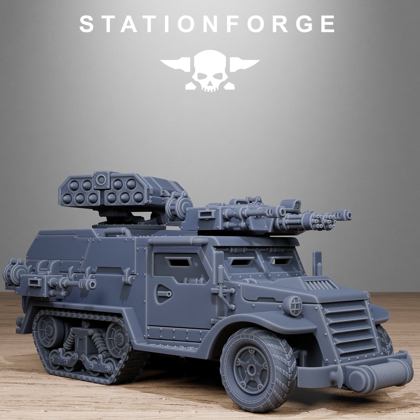 FreeGuard Half Track - TTRPG - Wargaming - Grimdark