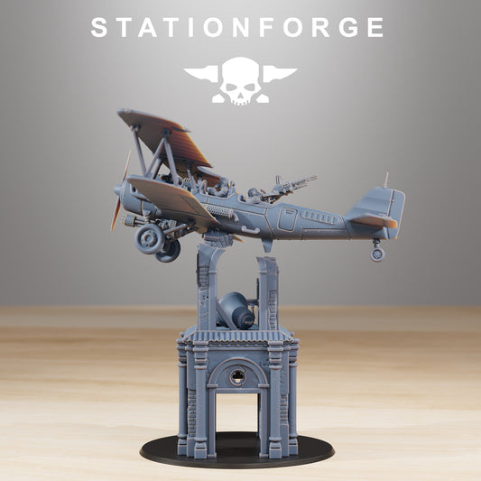 GrimGuard SF-14A Biplane - TTRPG - Wargaming - Grimdark