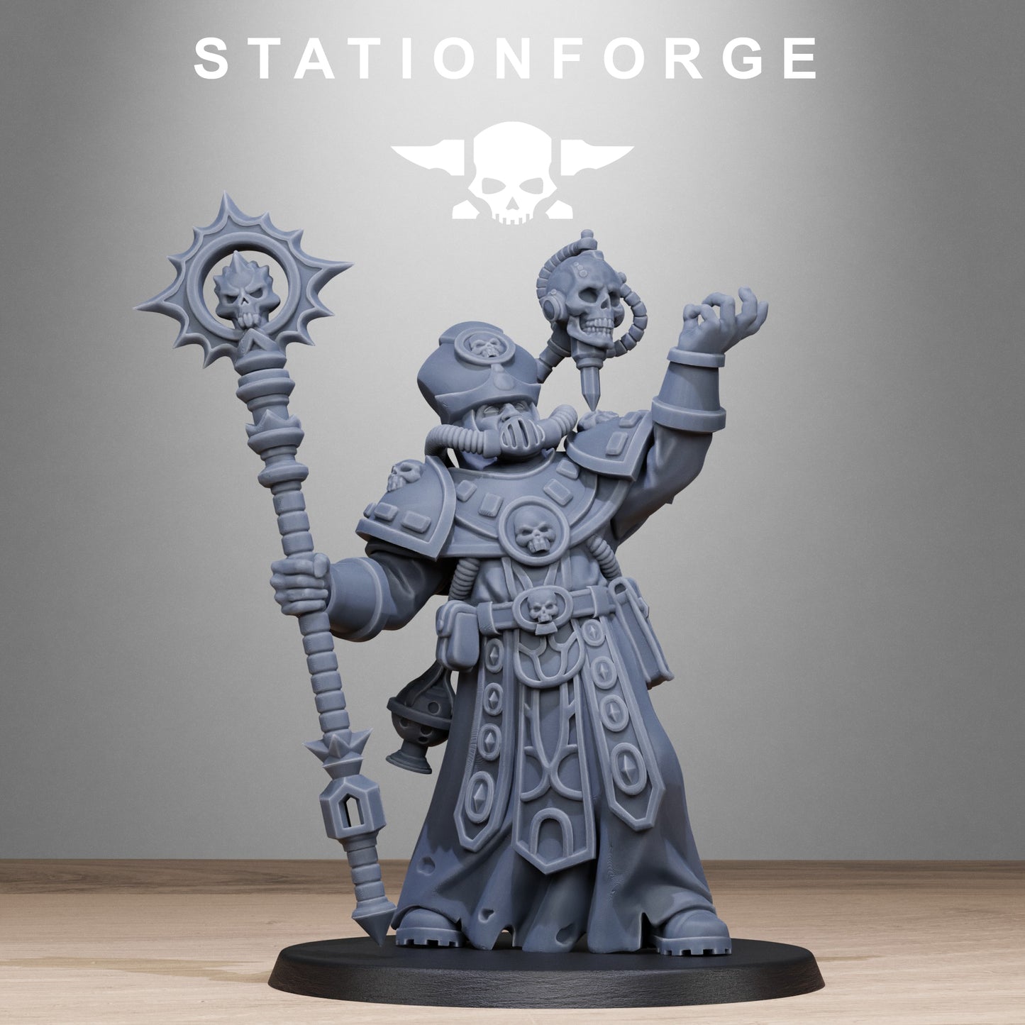 Vodalites Priest - by Station Forge - TTRPG - Wargaming - Grimdark