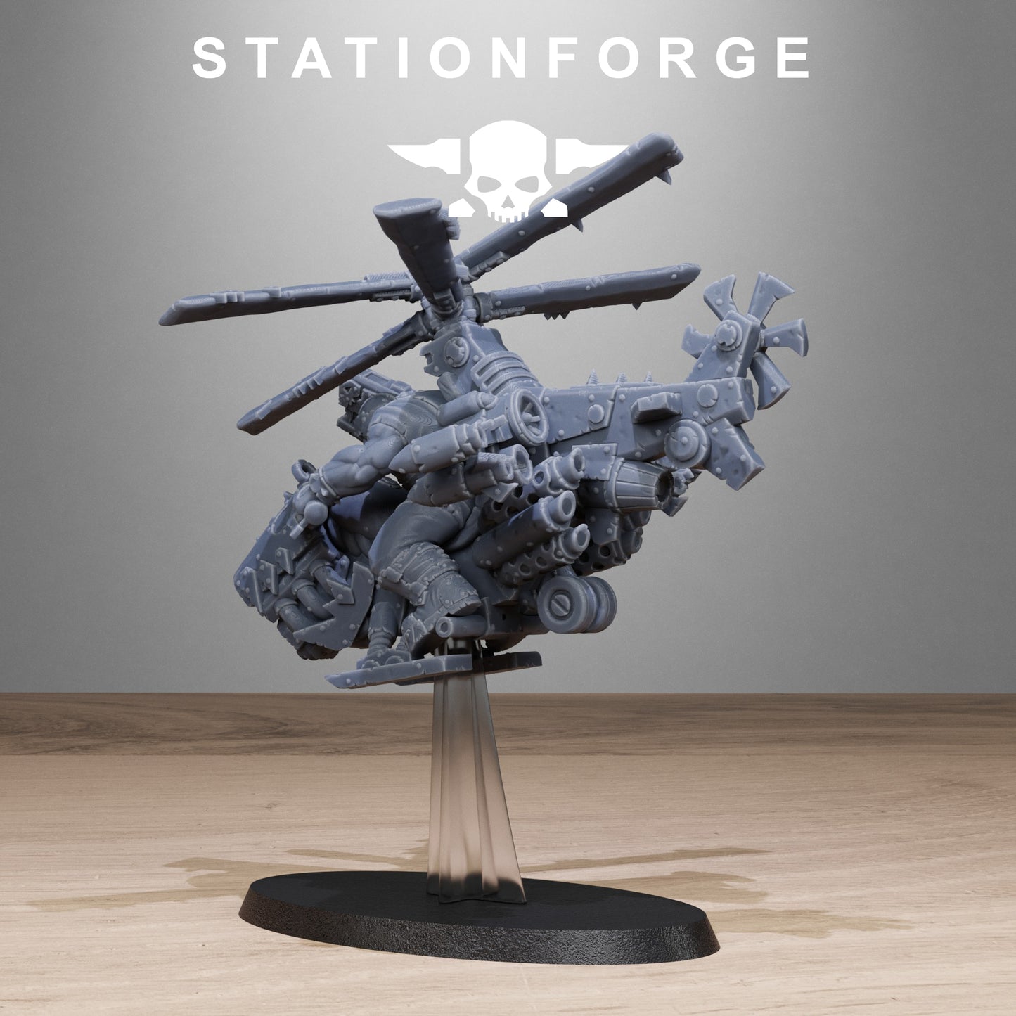 Orkaz Helicopters (x3) - TTRPG - Wargaming - Grimdark