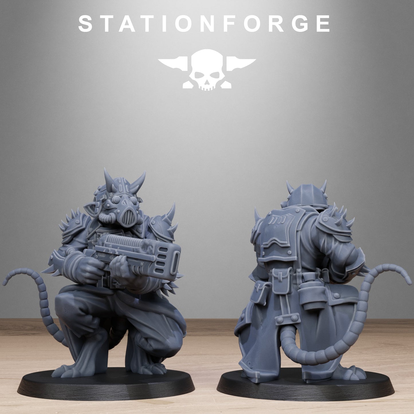 Corrupted Guard Raticus (x10) - TTRPG - Wargaming - Grimdark