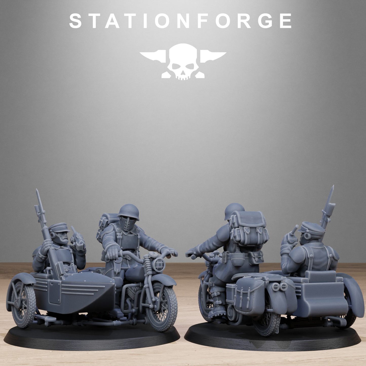 FreeGuard Bikers (x10) - TTRPG - Wargaming - Grimdark