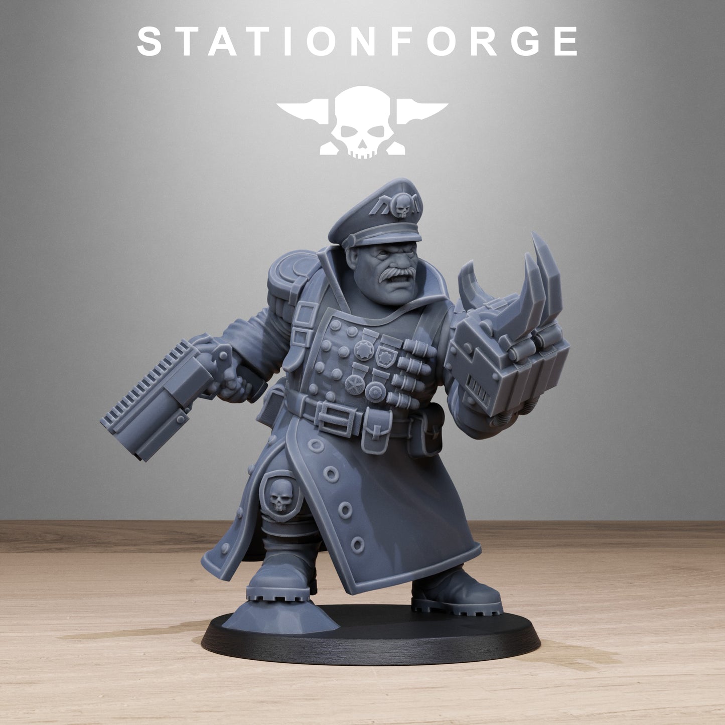 FreeGuard Mutant Officer - TTRPG - Wargaming - Grimdark