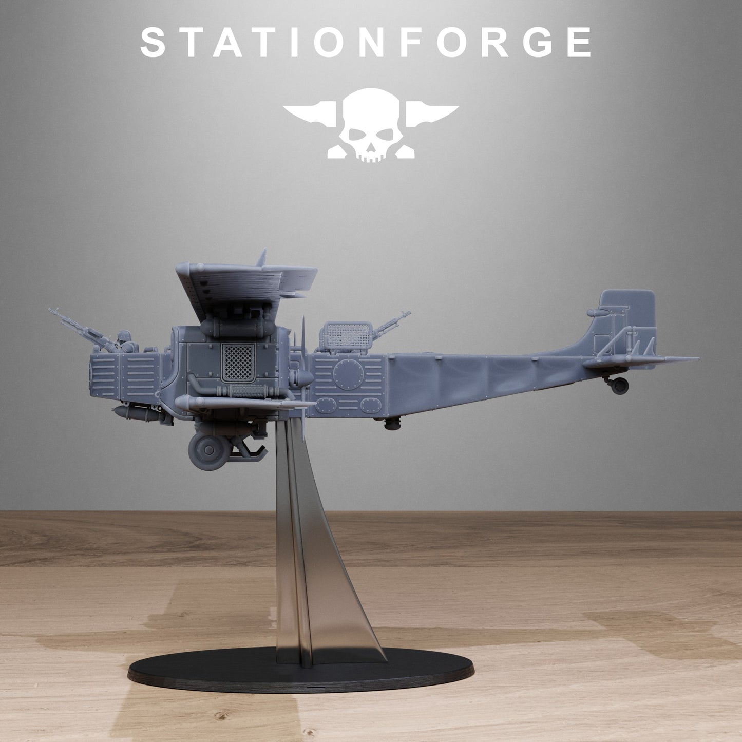 Grimguard Iron Biplane - TTRPG - Wargaming - Grimdark