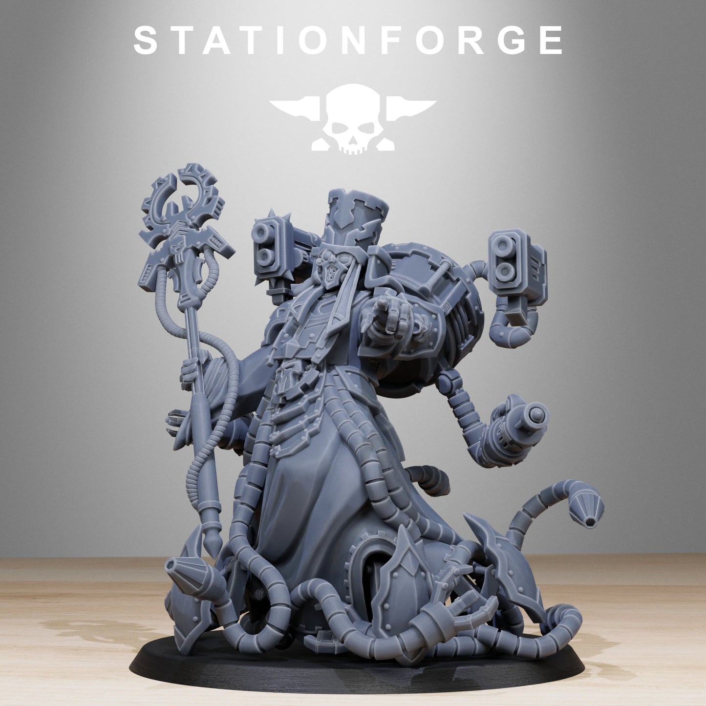 Scavenger Chaplain - TTRPG - Wargaming - SCI-FI - Grimdark