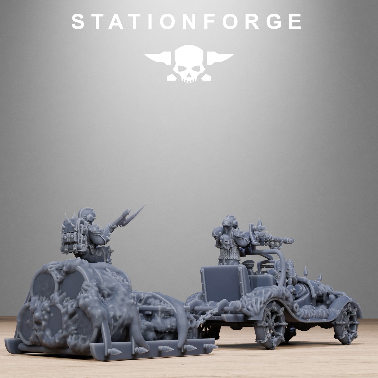 Corrupted Bloody Convoy (x2) - by Station Forge - TTRPG - Wargaming - Grimdark
