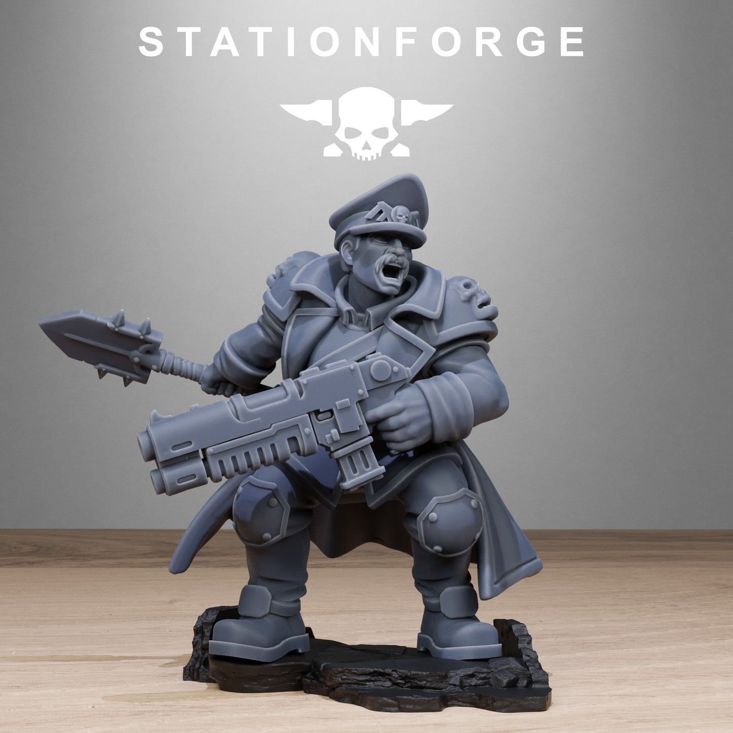GrimGuard Lieutenant (x2) - TTRPG - Wargaming - Grimdark