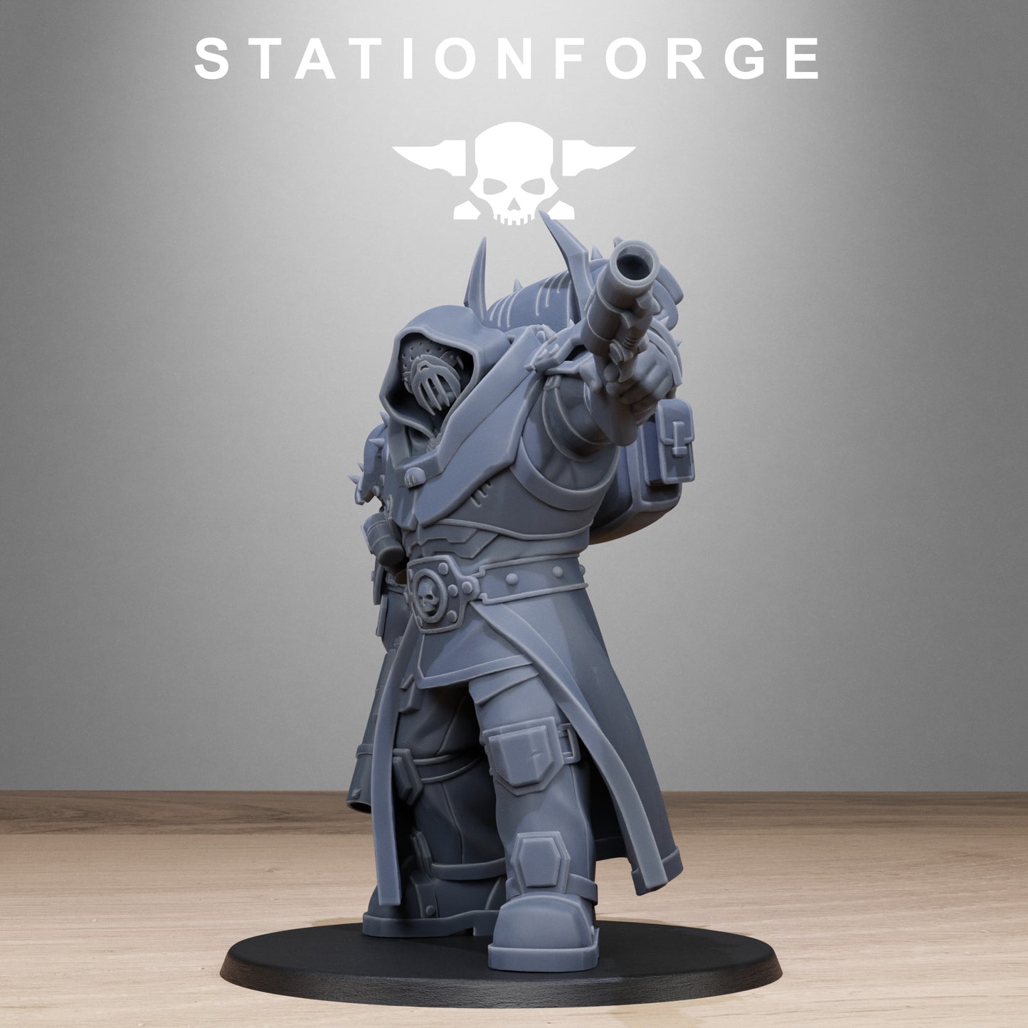 Corrupted Guard Destructor - by Station Forge - TTRPG - Wargaming - Grimdark