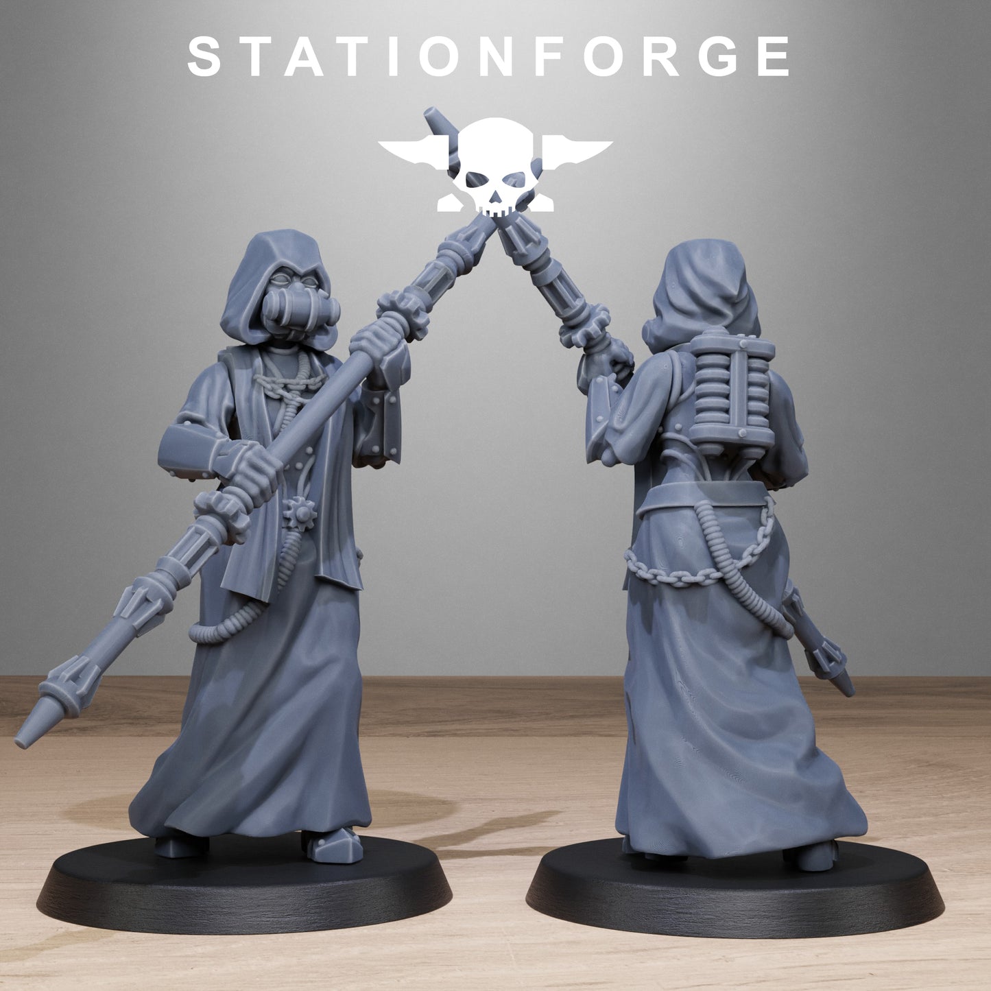Scavenger Sister Priests (x10) - TTRPG - Wargaming - Grimdark