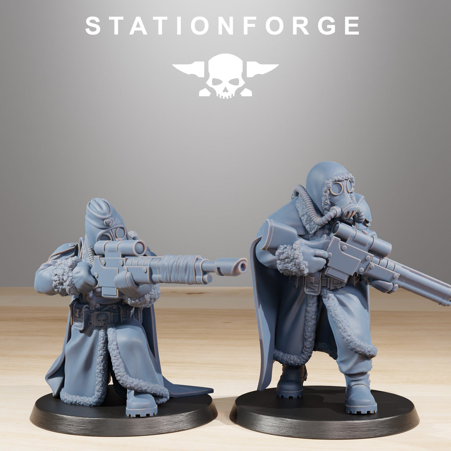 GrimGuard Frostwatch Marksmen (x10) - TTRPG - Wargaming - Grimdark