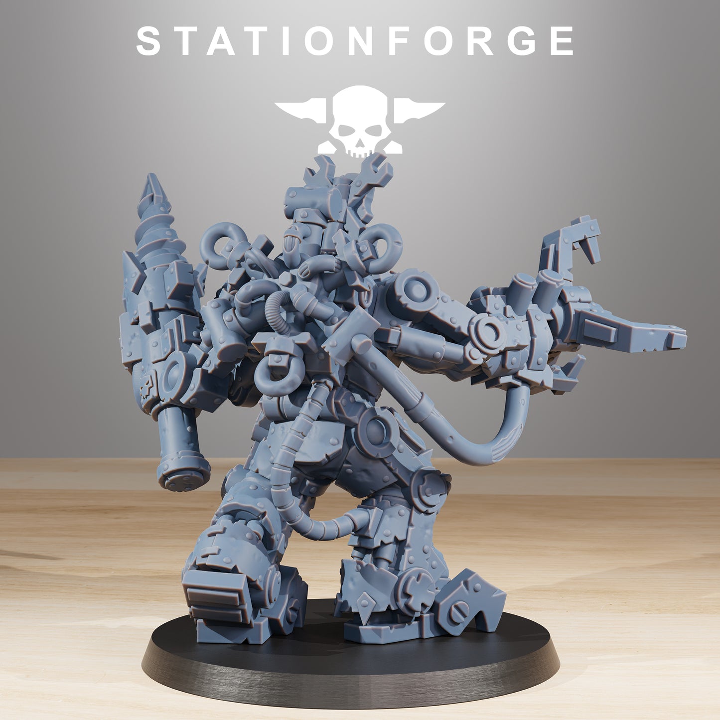 Orkaz Exo Boss - TTRPG - Wargaming - Grimdark