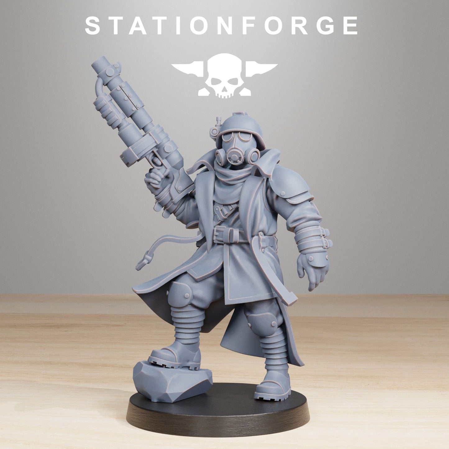 GrimGuard Scorchers Officers (x2) - TTRPG - Wargaming - Grimdark
