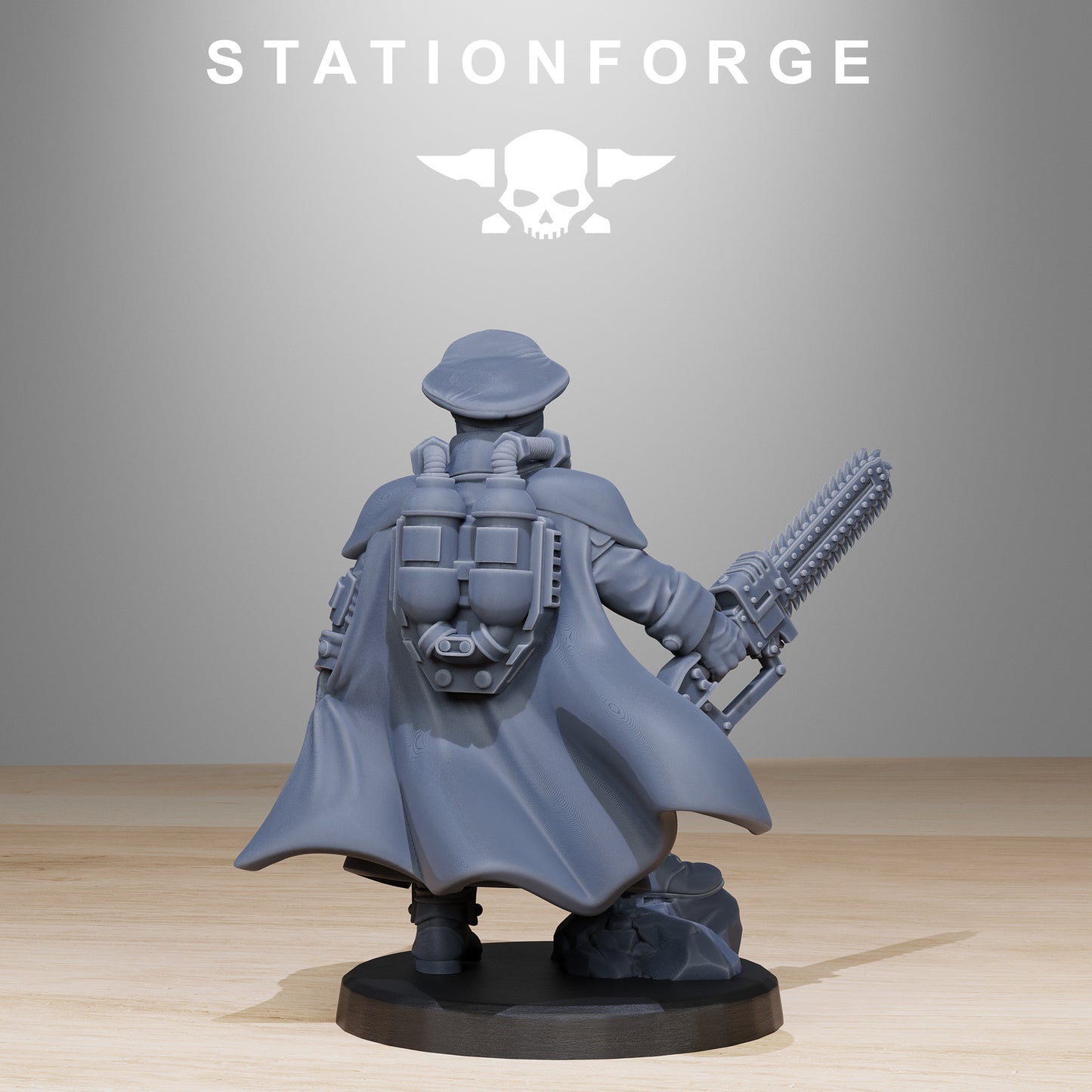 GrimGuard Frostwatch Officer (x2) - TTRPG - Wargaming - Grimdark