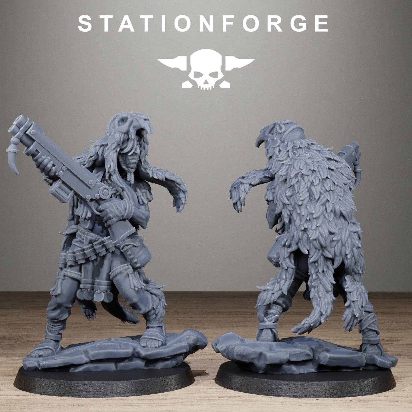 Techno Savages Scrap Tribers (x10) - TTRPG - Wargaming - Grimdark