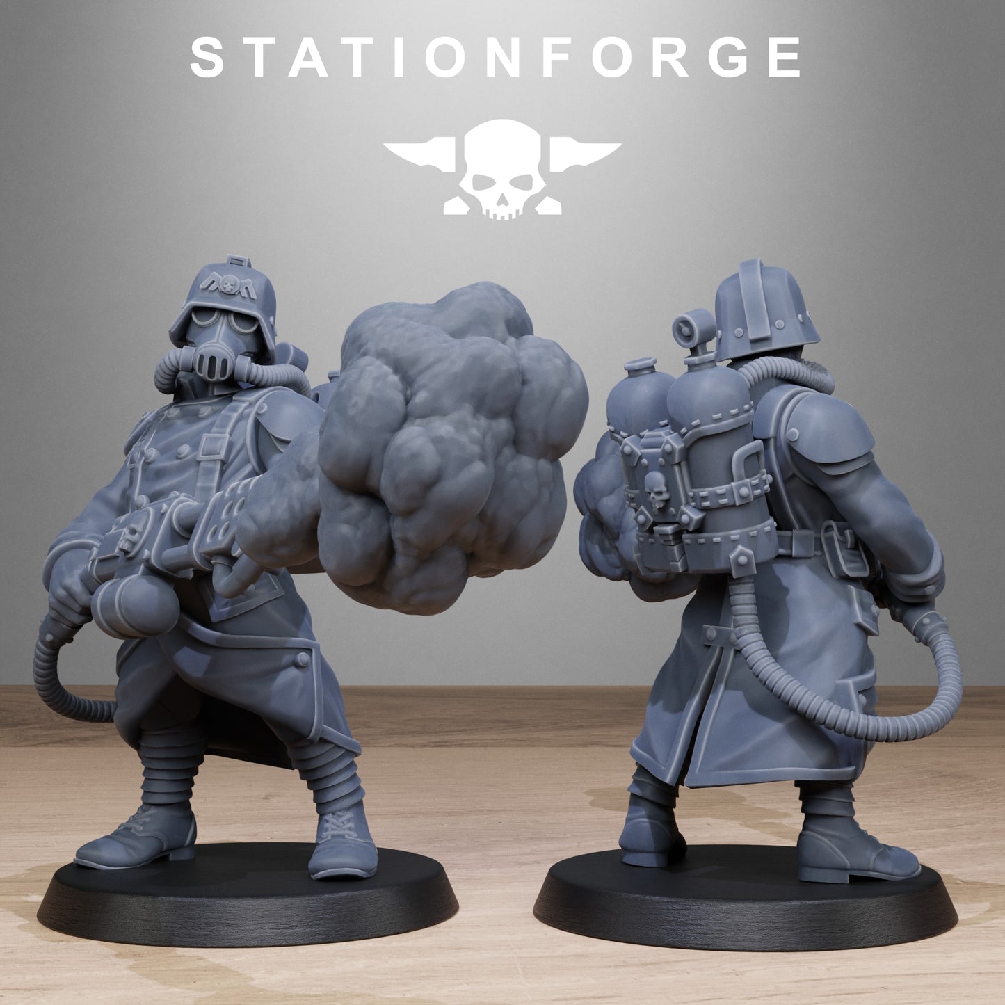 GrimGuard Flamers (x10) - TTRPG - Wargaming - Grimdark