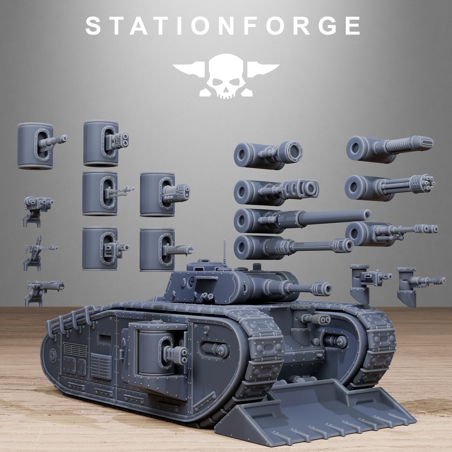 FreeGuard Heavy Tank - TTRPG - Wargaming - Grimdark