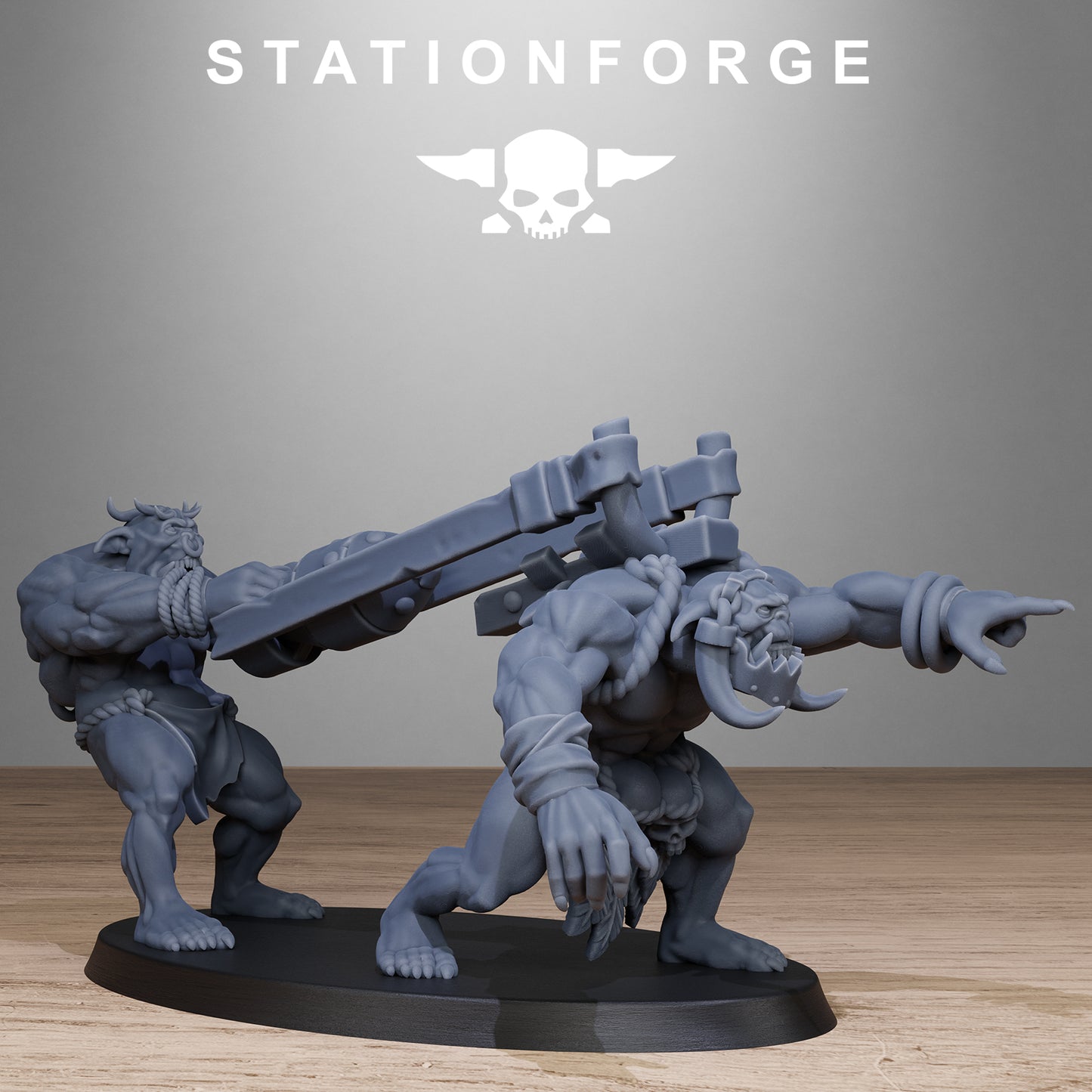 Orkaz Tribal Infantry (x10) - TTRPG - Wargaming - Grimdark