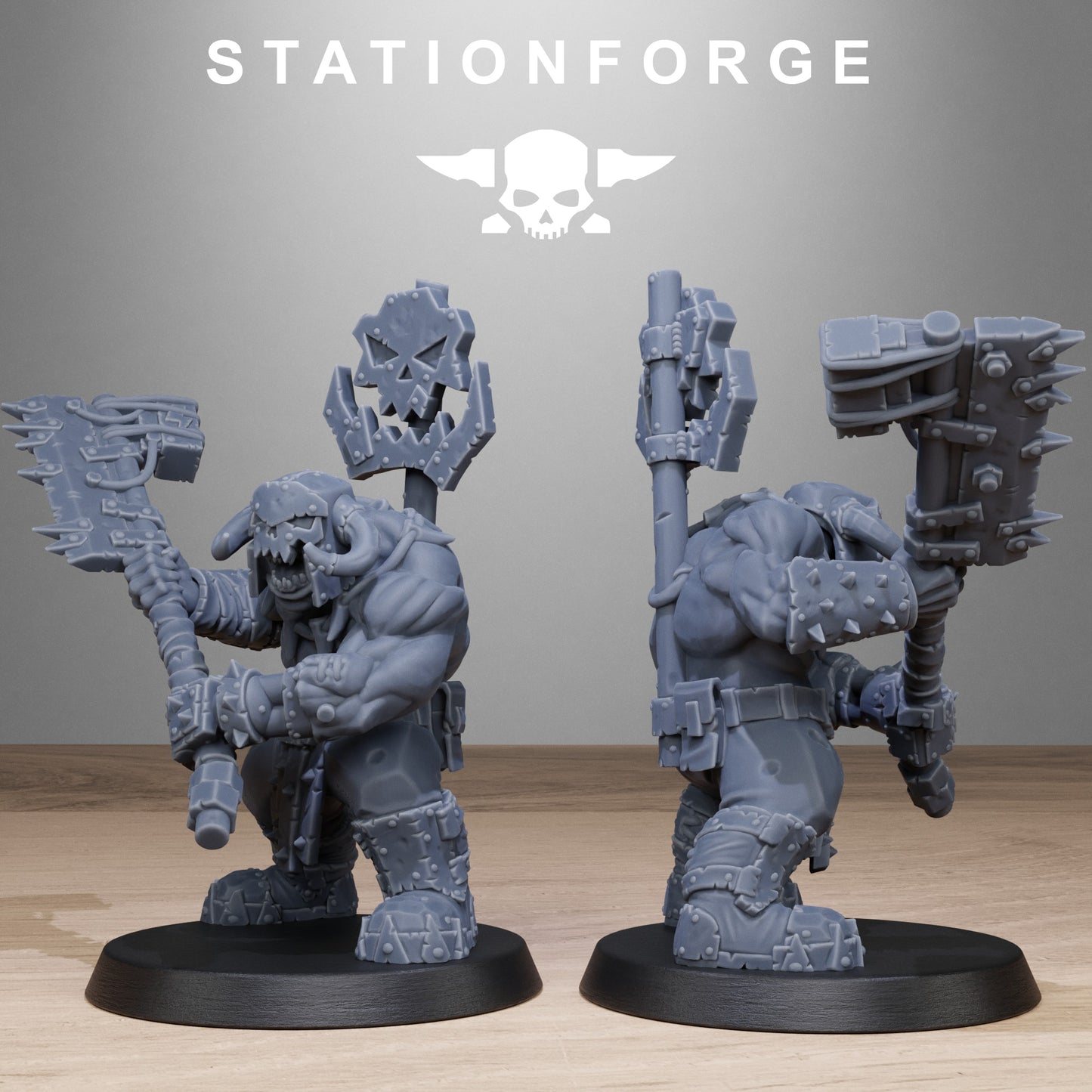 Orkaz Bros Infantry (x10) - TTRPG - Wargaming - Grimdark