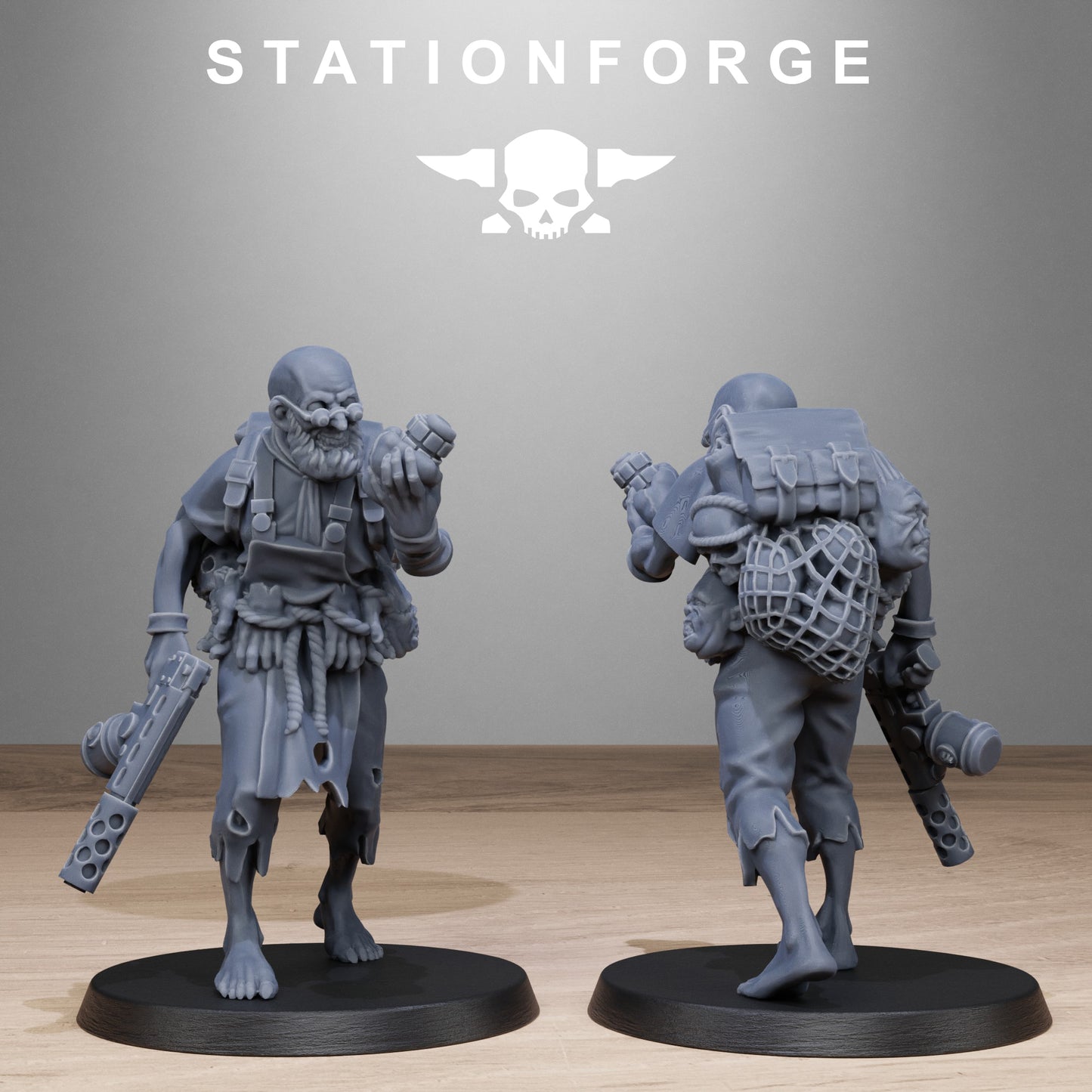 Corrupted Guard Abhumans (x10) - TTRPG - Wargaming - Grimdark