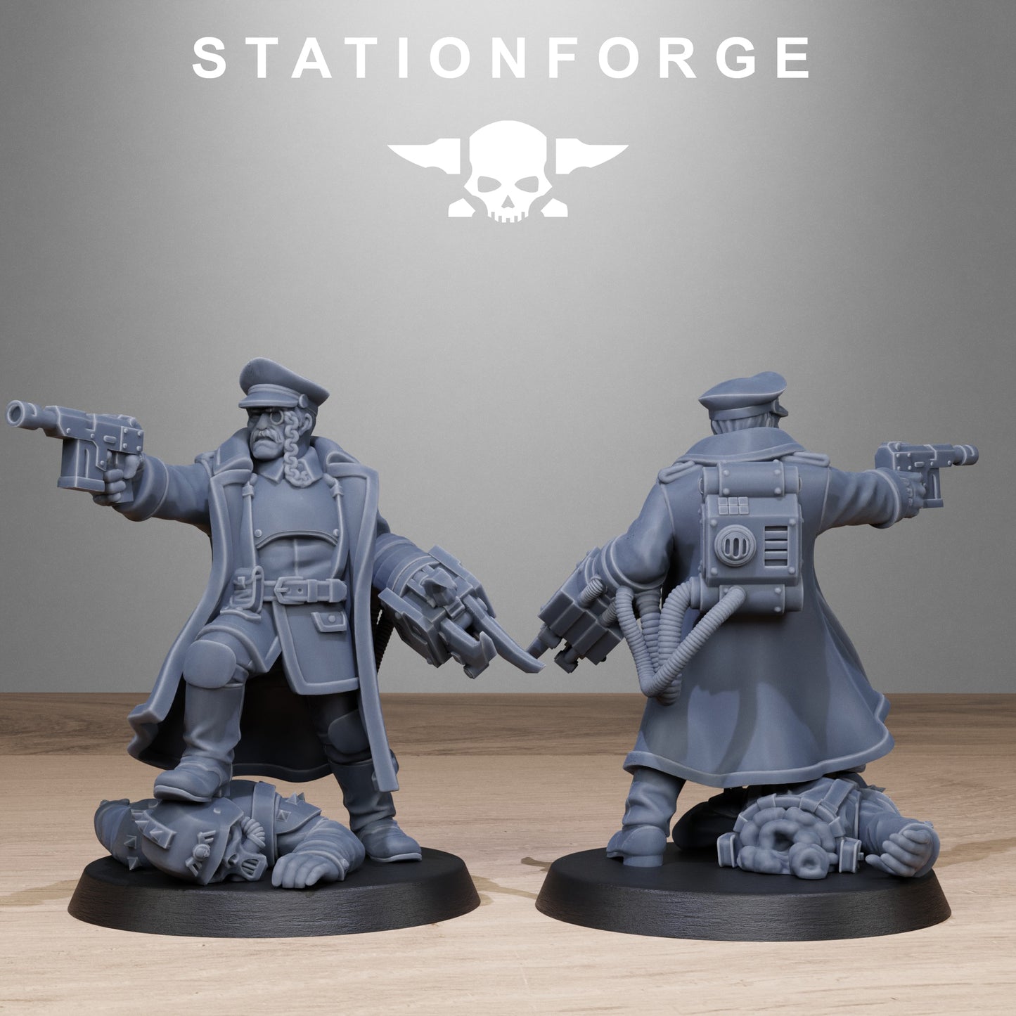 FreeGuard Officer - TTRPG - Wargaming - Grimdark