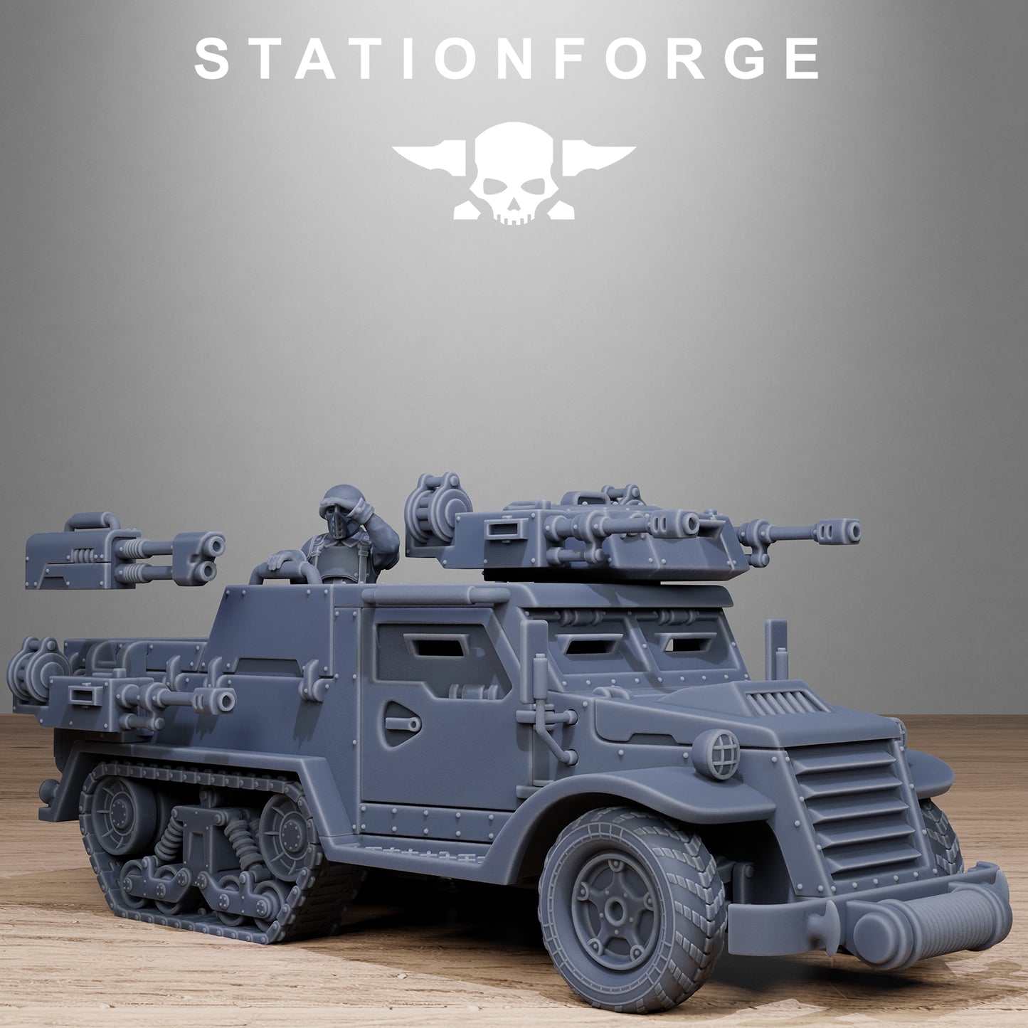 FreeGuard Half Track - TTRPG - Wargaming - Grimdark