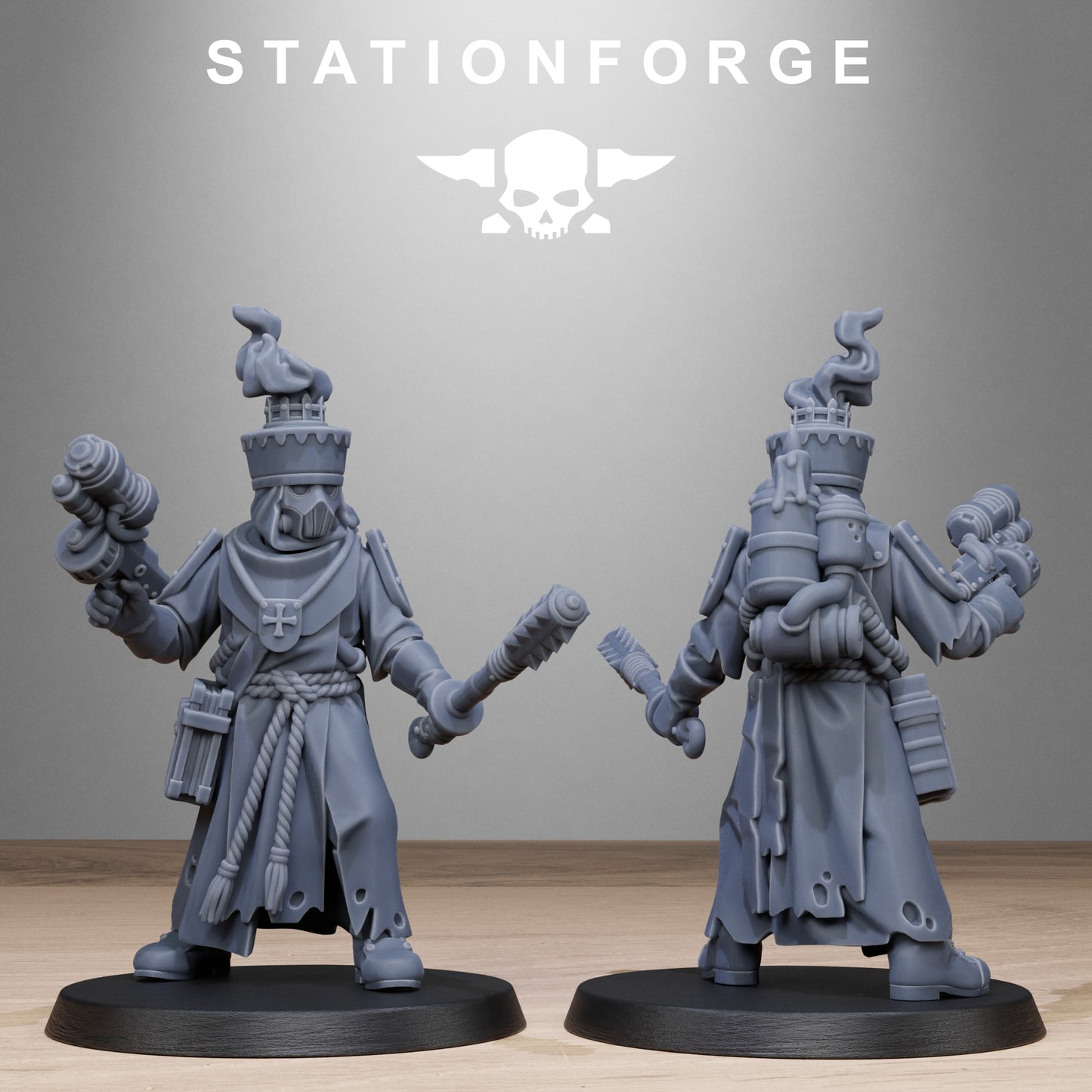 Scavenger Sanctum Infantry (x10) - TTRPG - Wargaming - Grimdark