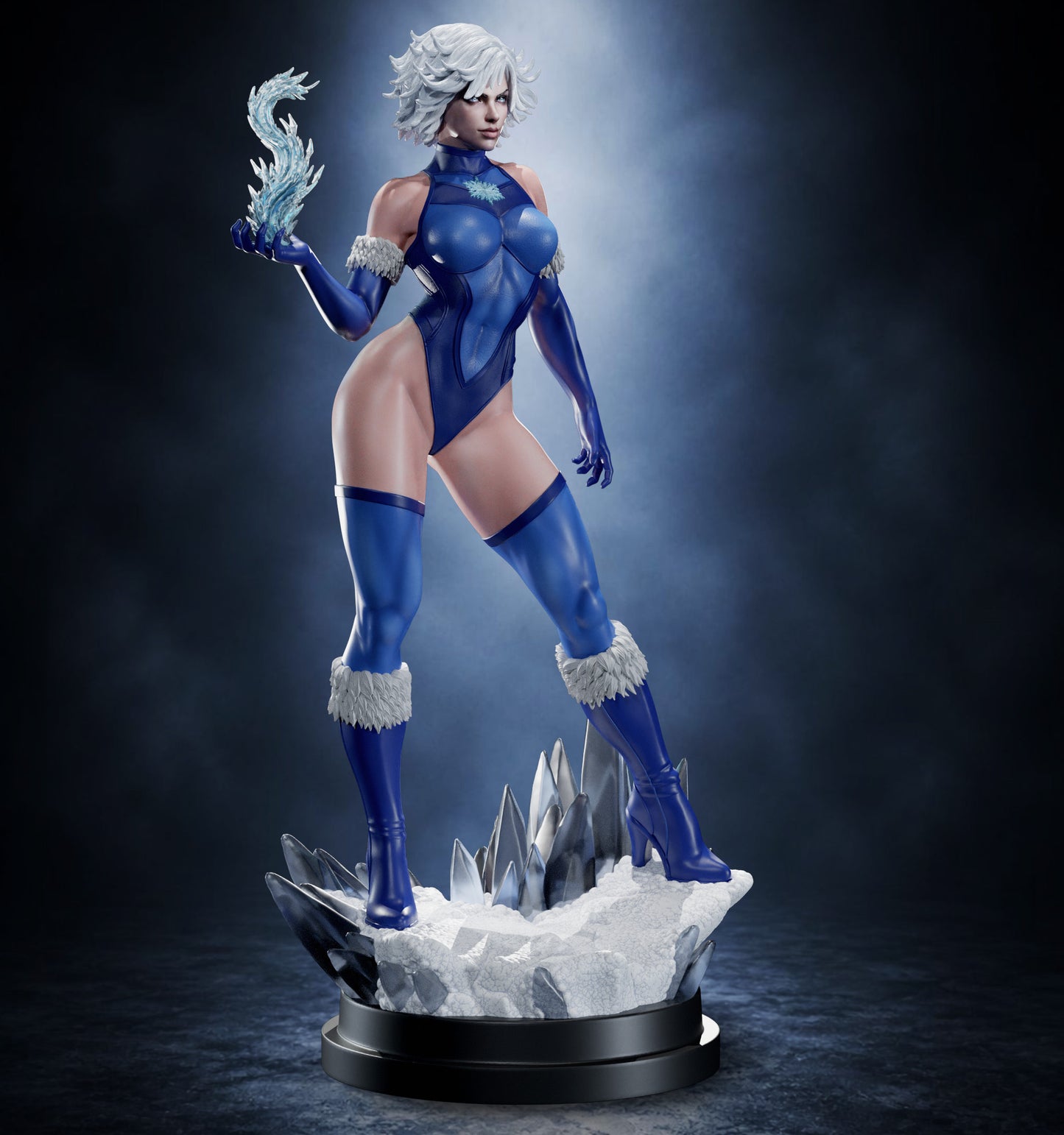 Killer Frost Sculpture (75mm to 500mm) - Unassembled/Unpainted/3D Print