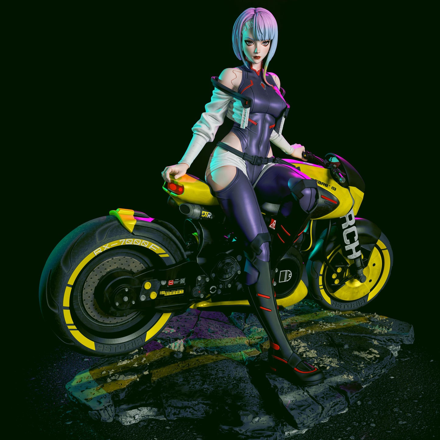 Lucy Sculpture (75mm to 500mm) - Unassembled/Unpainted/3D Print