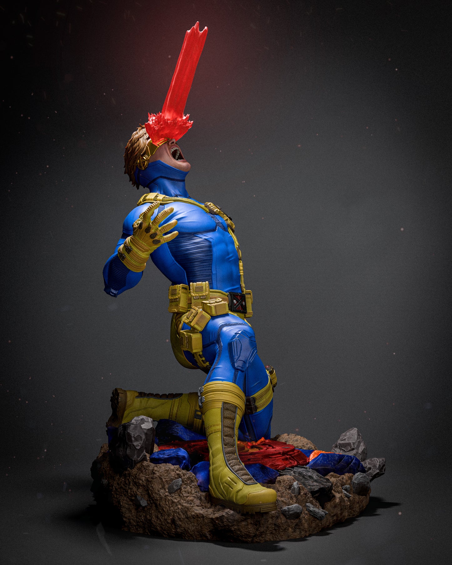 Cyclops Sculpture (75mm to 500mm) - Unassembled/Unpainted/3D Print