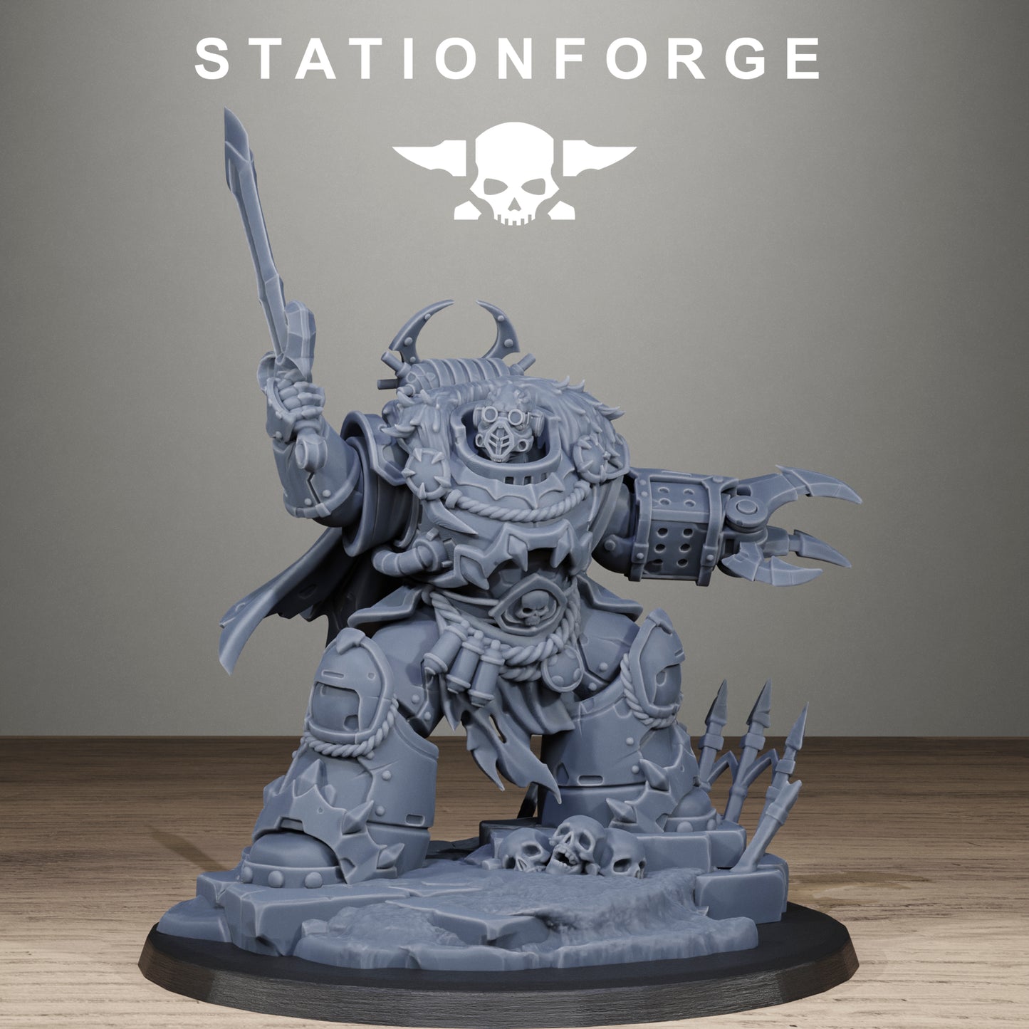 Corrupted Guard Zorvan Lord - TTRPG - Wargaming - Grimdark