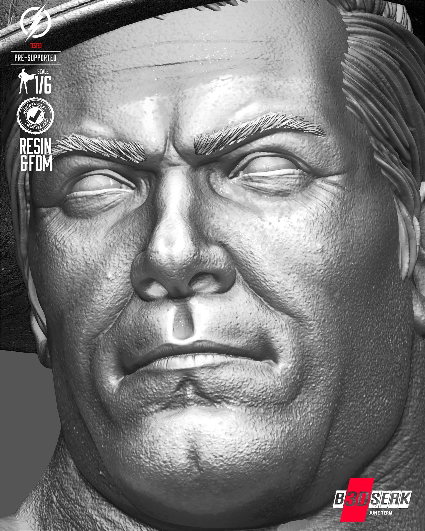 Flash Kingdom Come Sculpture (75mm to 500mm) - Unassembled/Unpainted/3D Print