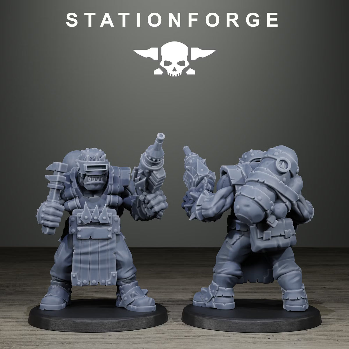 Orkaz Scrappers (x10) - TTRPG - Wargaming - Grimdark