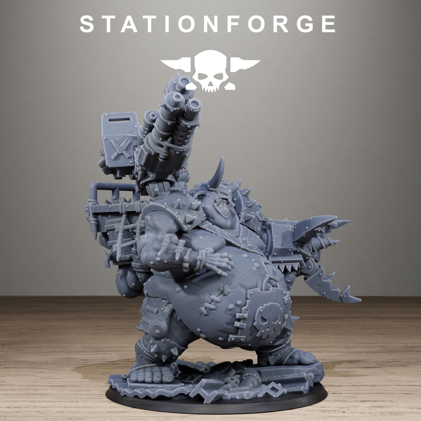 Orkaz Belly Busta Boss - TTRPG - Wargaming - Grimdark