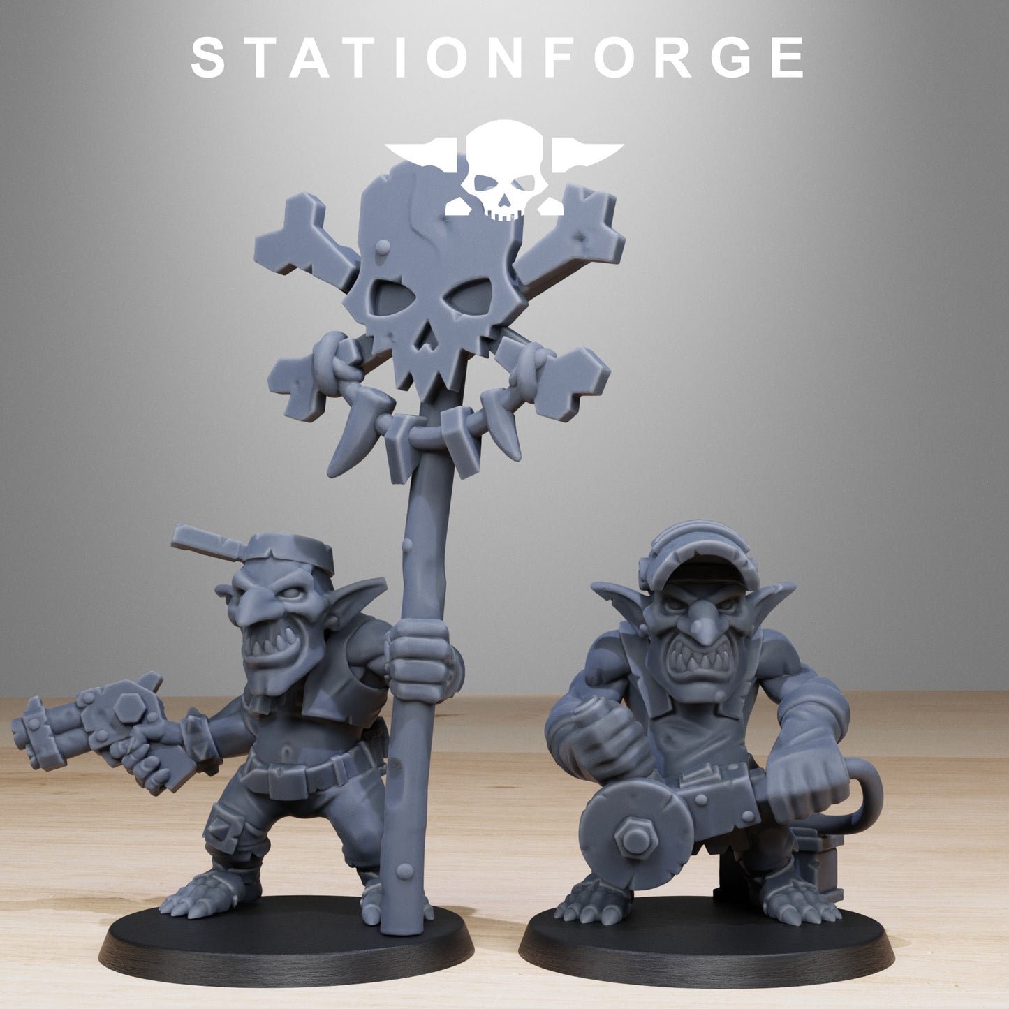 Orkaz Gobs Infantry Reborn (x20) TTRPG - Wargaming - Grimdark