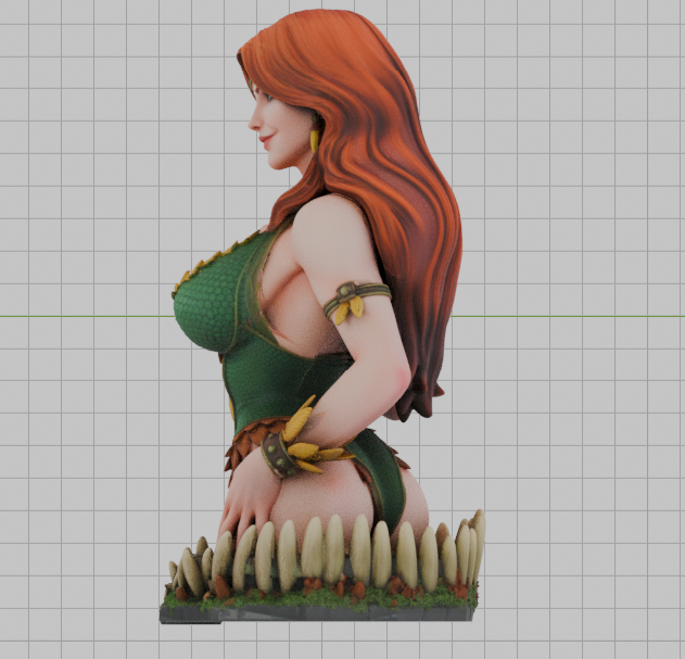 Savage Land Phoenix Ascendant Jean Grey Bust (75mm to 500mm) - Unassembled/Unpainted/3D Print