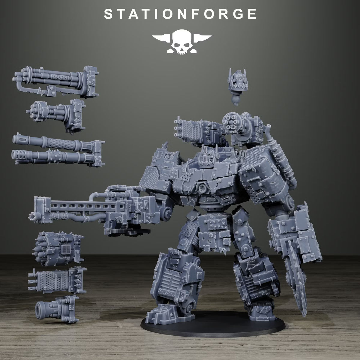 Orkaz Prime - War Construct - TTRPG - Wargaming - Grimdark