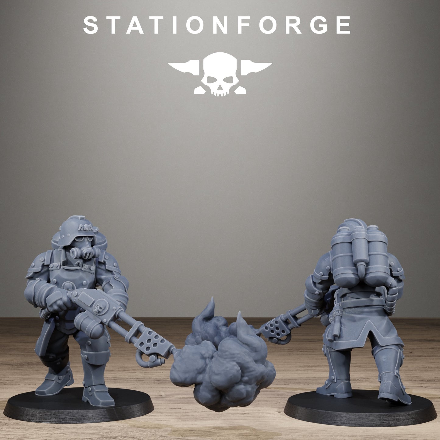 GrimGuard SteelClads (x10) - TTRPG - Wargaming - Grimdark