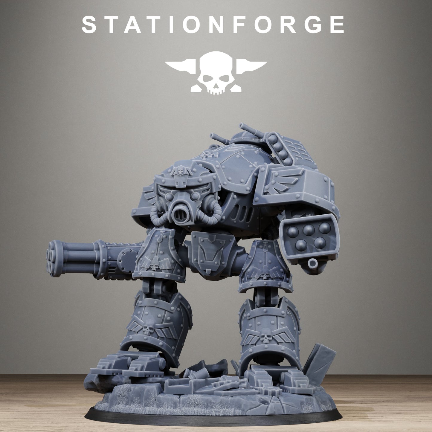 Grimguard MechGuard (x2) War Construct - TTRPG - Wargaming - Grimdark