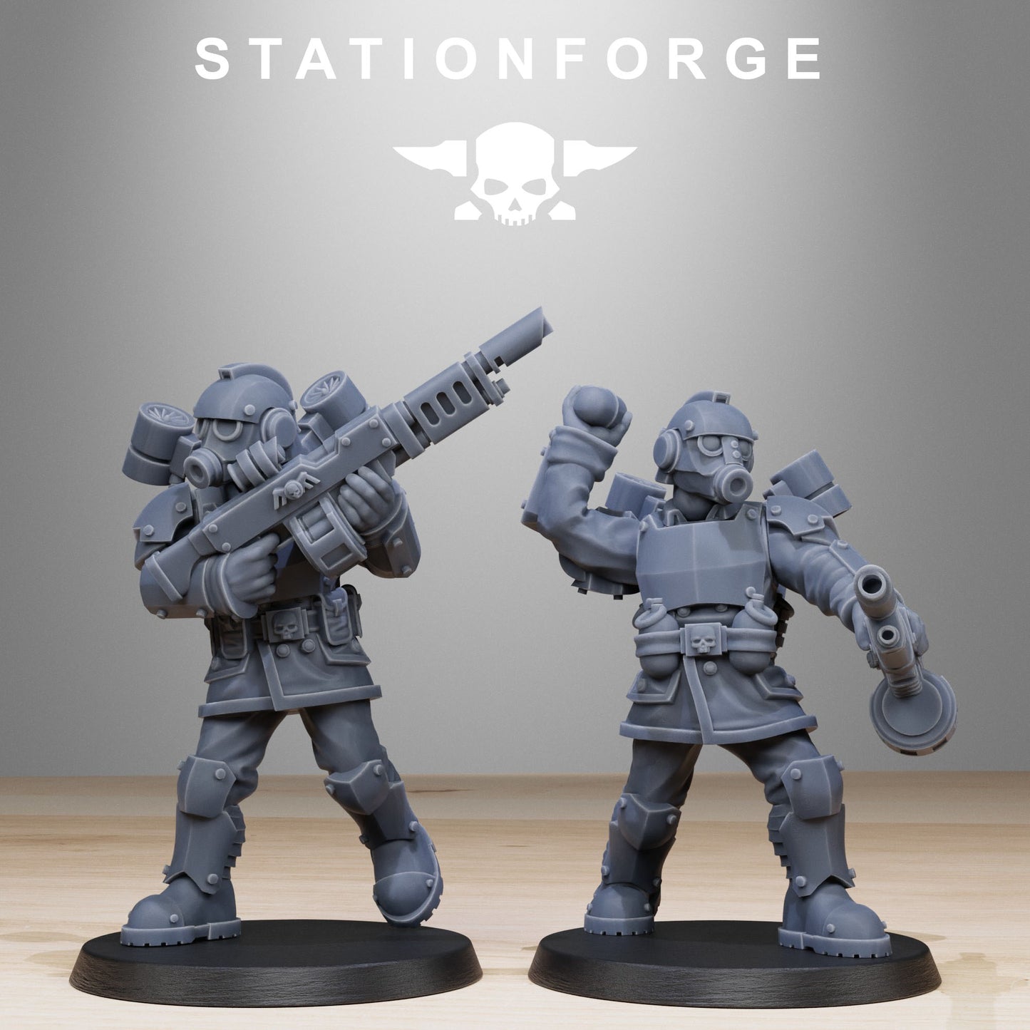 GrimGuard Aero Troops (x10) TTRPG - Wargaming - Grimdark