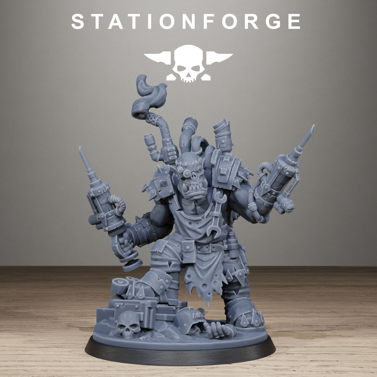 Orkaz Mad Scientist (x2) - TTRPG - Wargaming - Grimdark