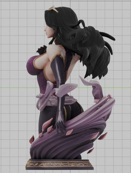 Nico Robin – Archaeologist of the Straw Hat Pirates Bust (75mm to 500mm) - Unassembled/Unpainted/3D Print