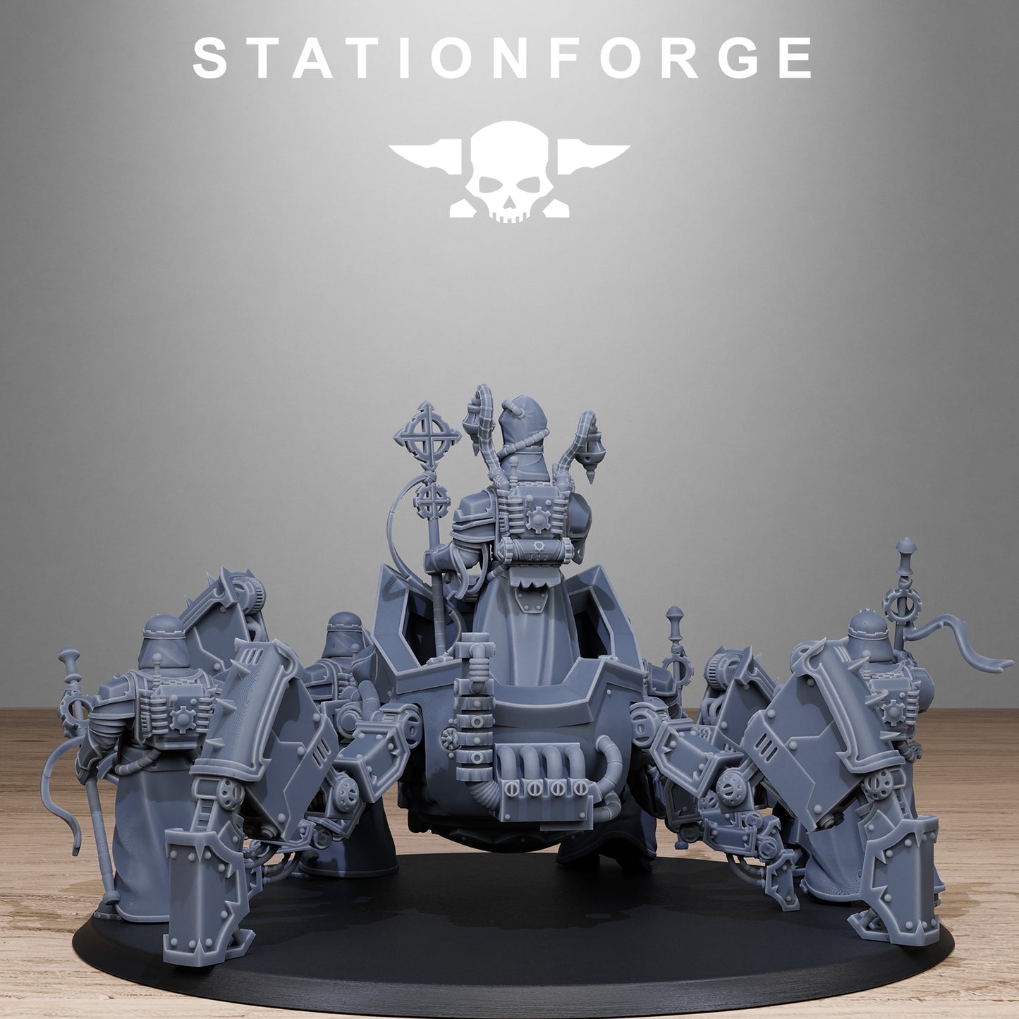 Scavenger Lectern Walker - by Station Forge - TTRPG - Wargaming - Grimdark