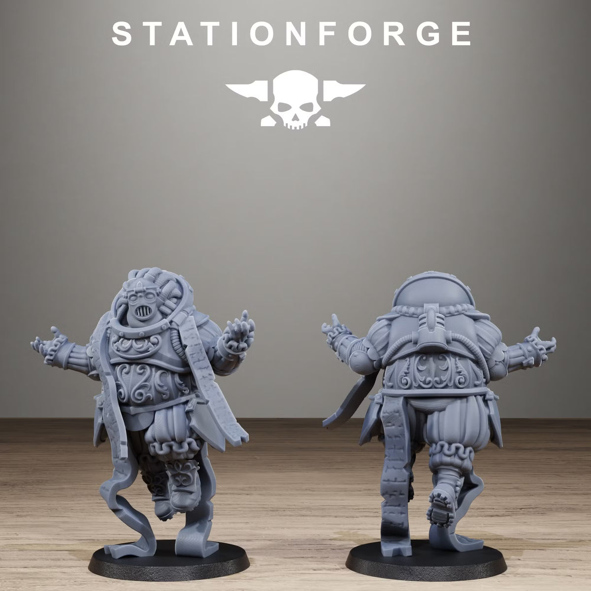 GrimCorp Stragglers (x10) - TTRPG - Wargaming - Grimdark