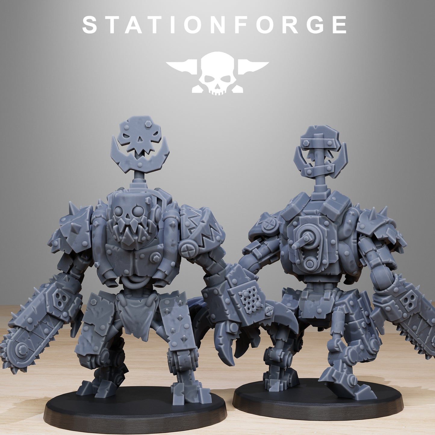 Orkaz Bots Infantry (x10) - TTRPG - Wargaming - Grimdark