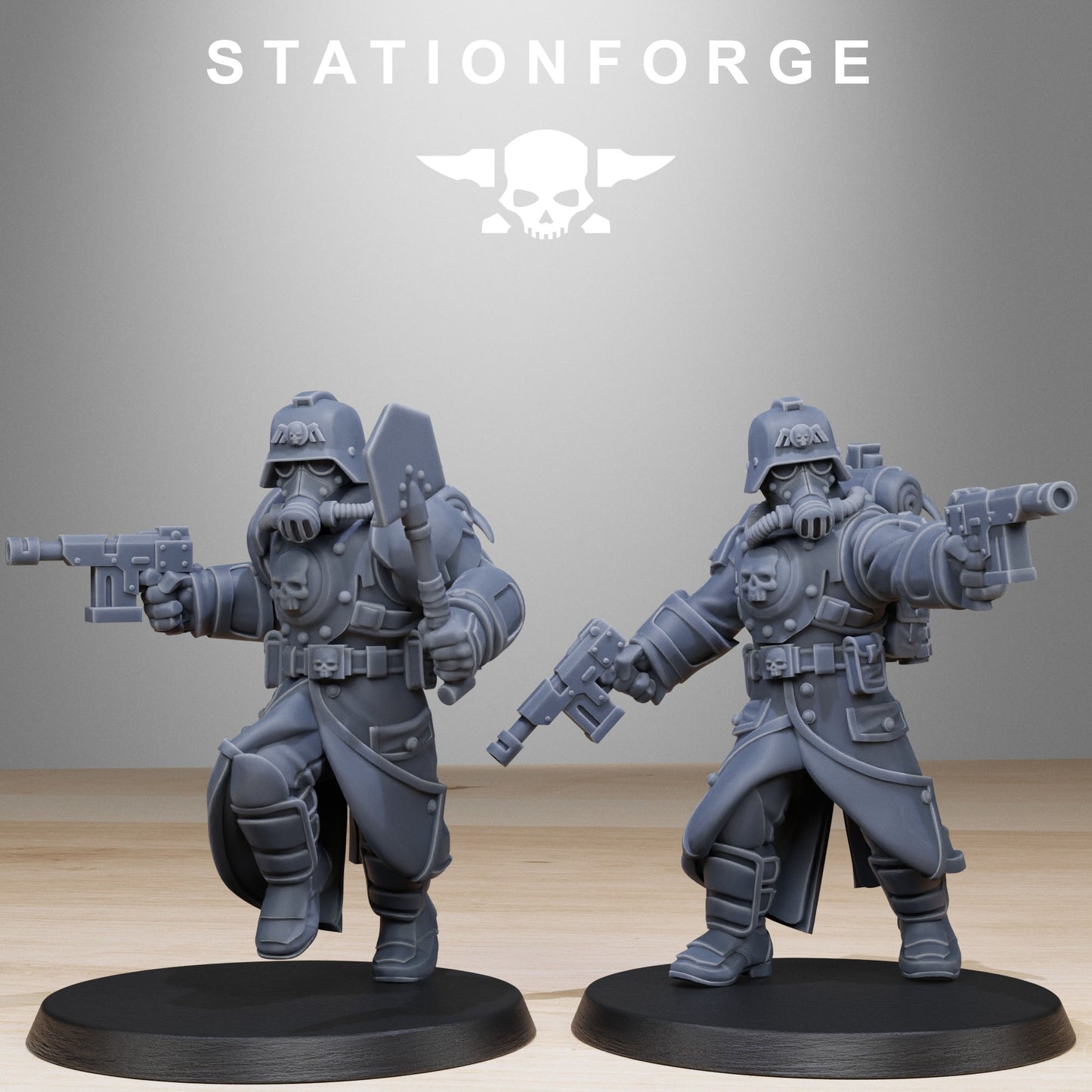 GrimGuard Bombardiers (x10) - TTRPG - Wargaming - Sci-Fi - Grimdark