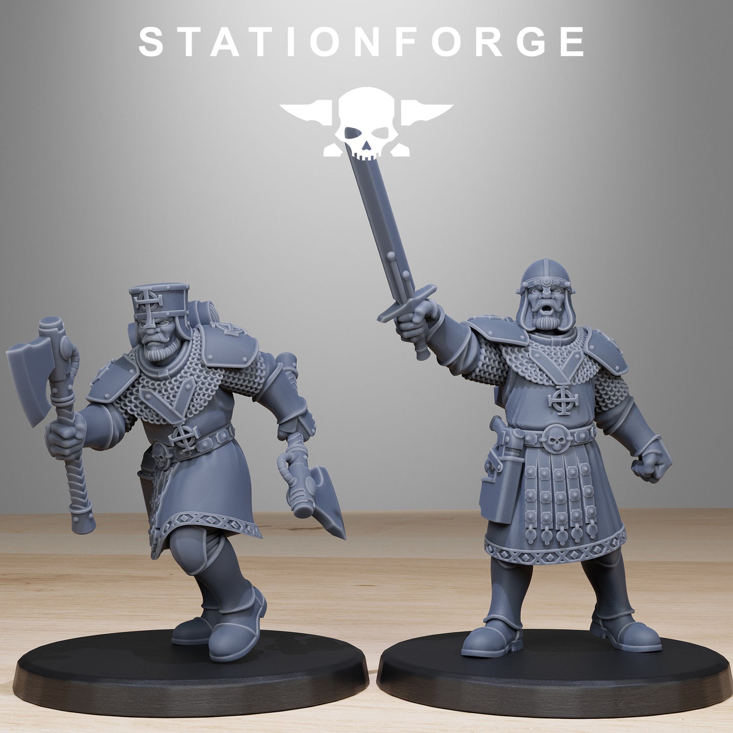 Vodalites Melee Infantry (x10) - TTRPG - Wargaming - Grimdark